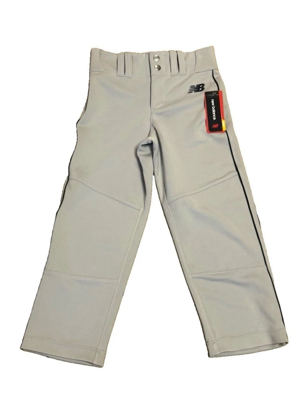 New Balance Youth Baseball Softball Pants  Gray/Black Size S